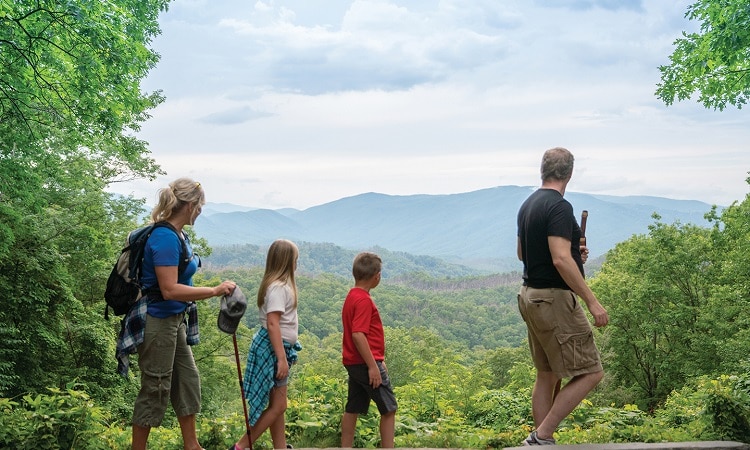 Family Itinerary Idea - Hiking Great Smoky Mountains National Park