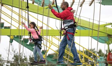 Ropes Course at The Island in Pigeon Forge