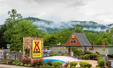 KOA Campground in Pigeon Forge, TN