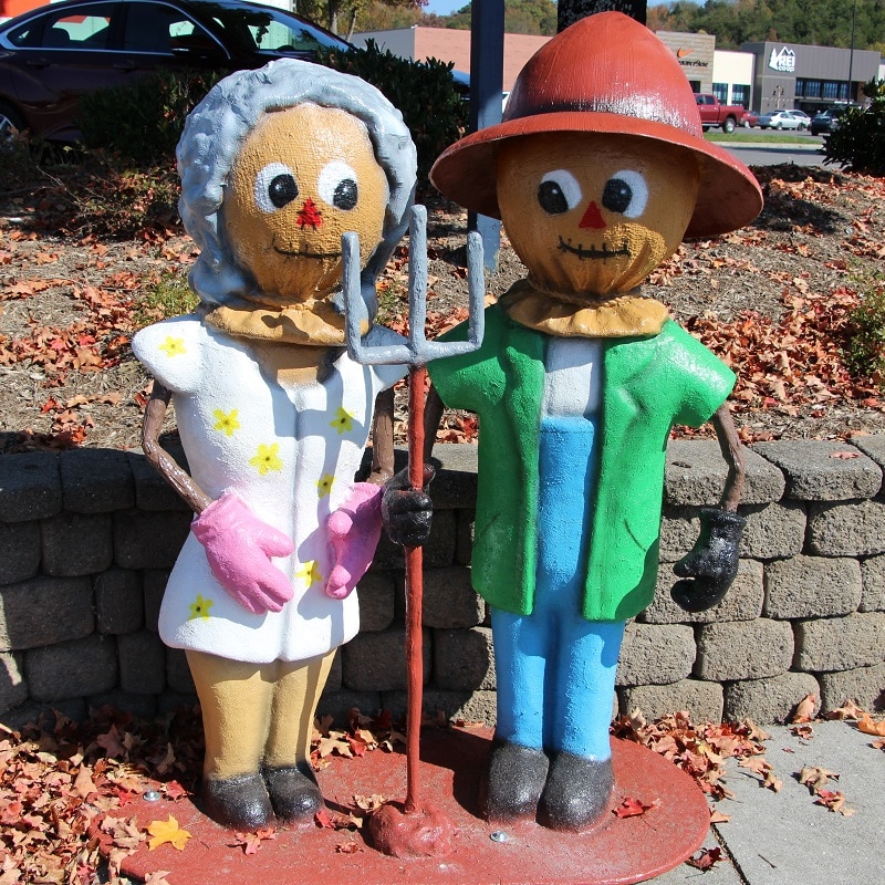 American Gothic Scarecrows