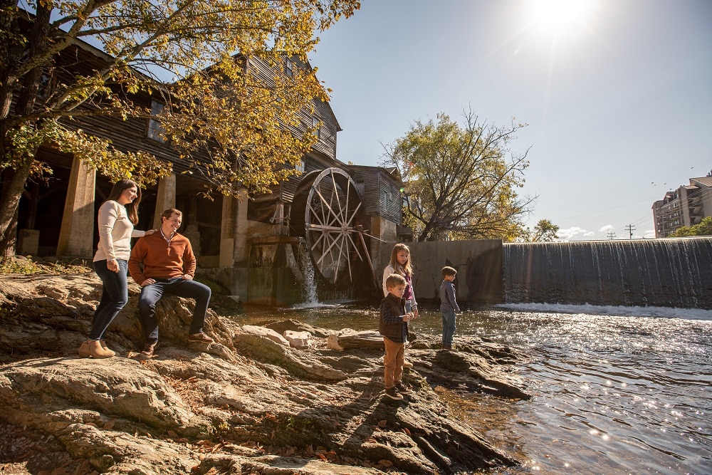 Fall in Pigeon Forge at The Old Mill