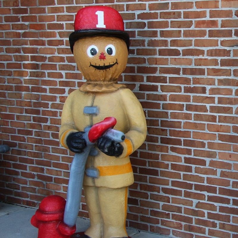 Firefighter Scarecrow