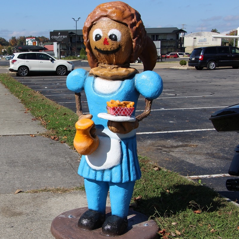 Waitress Scarecrow