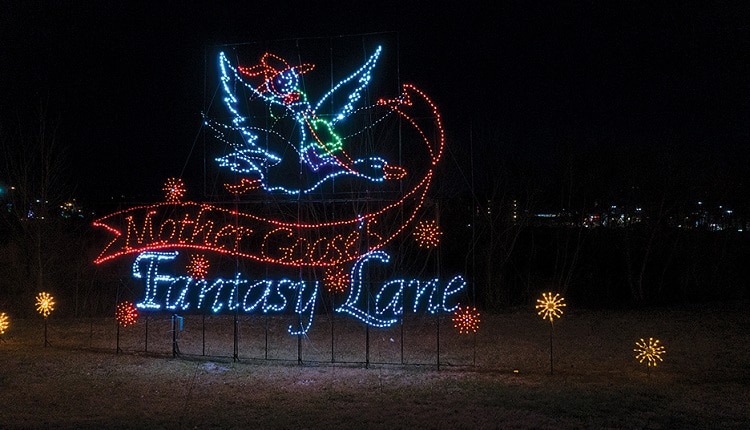 Fantasy Lane Holiday Lights in Pigeon Forge
