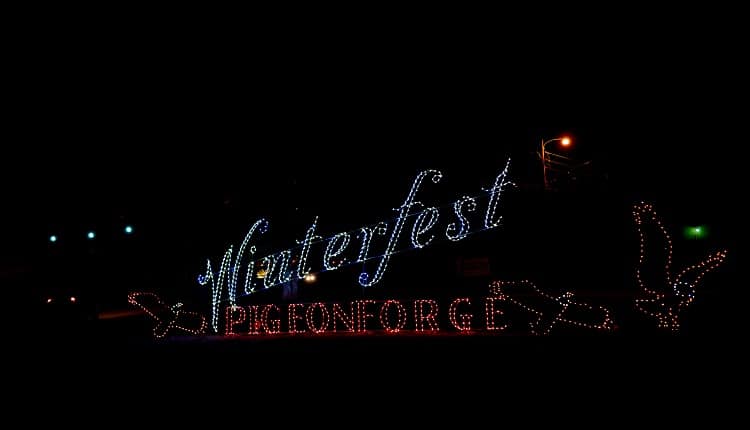 Winterfest Holiday Lights in Pigeon Forge