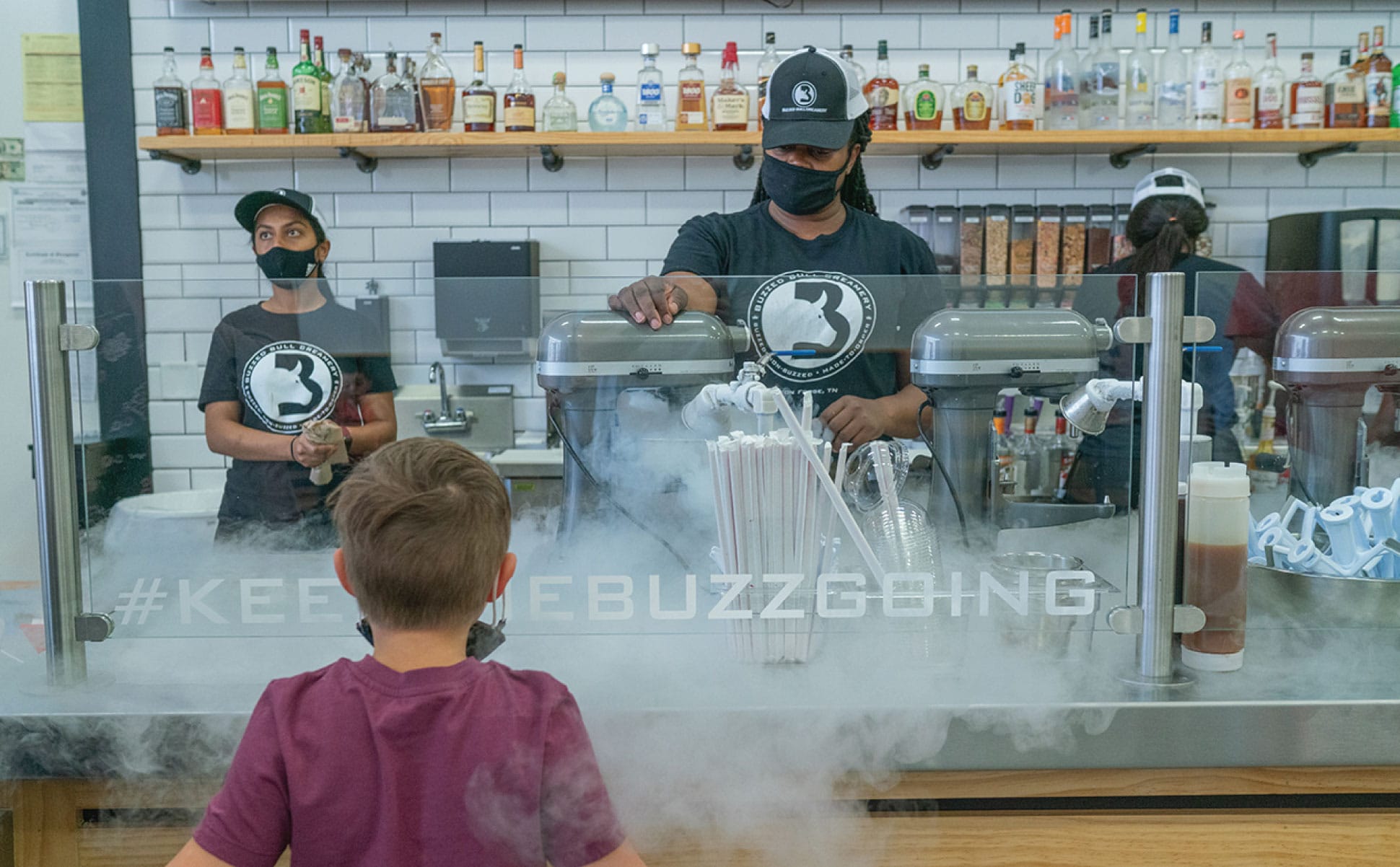 Buzzed Bull Creamery - Ice Cream Shop in Pigeon Forge, TN