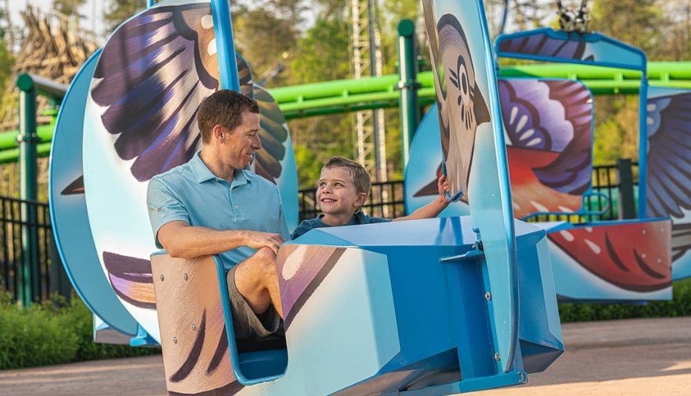 Spend a day at Dollywood during spring break in Pigeon Forge