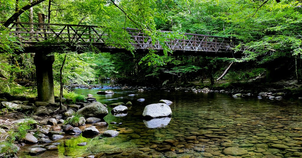 Gatlinburg Trail in Great Smoky Mountains National Park