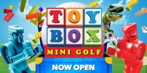 Toy Box Mini Golf | Mini Golf, Laser Maze, Toy Store