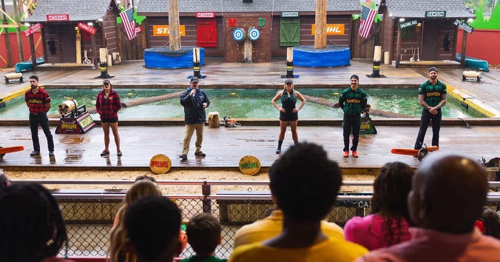 Lumberjack Feud Supper Show