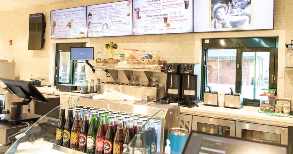 TITANIC Frozen Custard & Chocolate Attraction