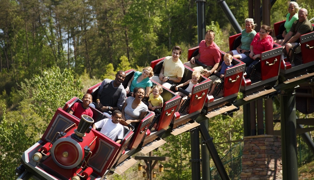FireChaser Express® coaster at Dollywood