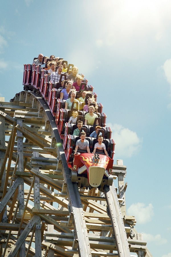 Lightning Rod® coaster at Dollywood