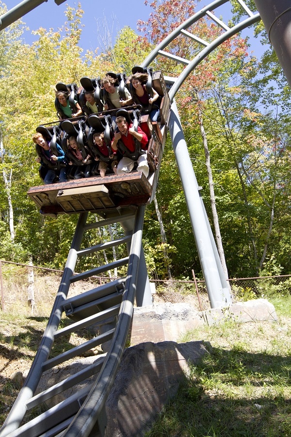 Mystery Mine® coaster at Dollywood