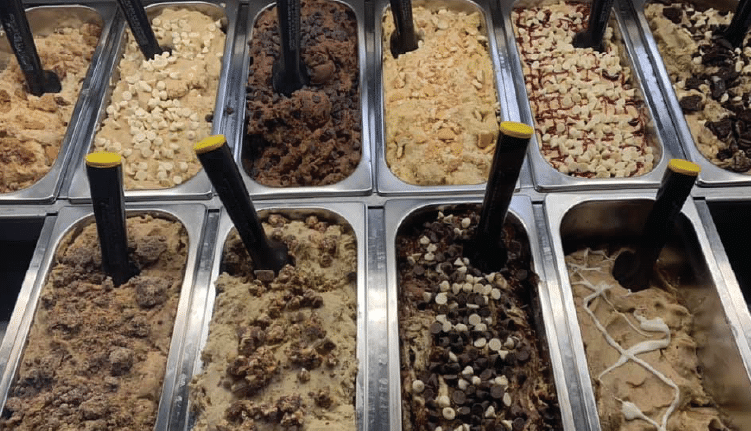 image of cookie dough from Cookie Dough Monster