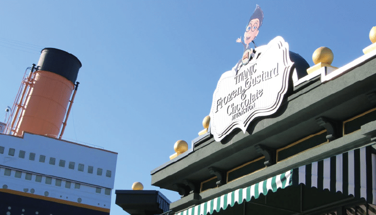 mage of THE TITANIC FROZEN CUSTARD & CHOCOLATE shop in pigeon forge