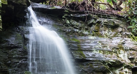 Baskins Creek Falls in GSMNP