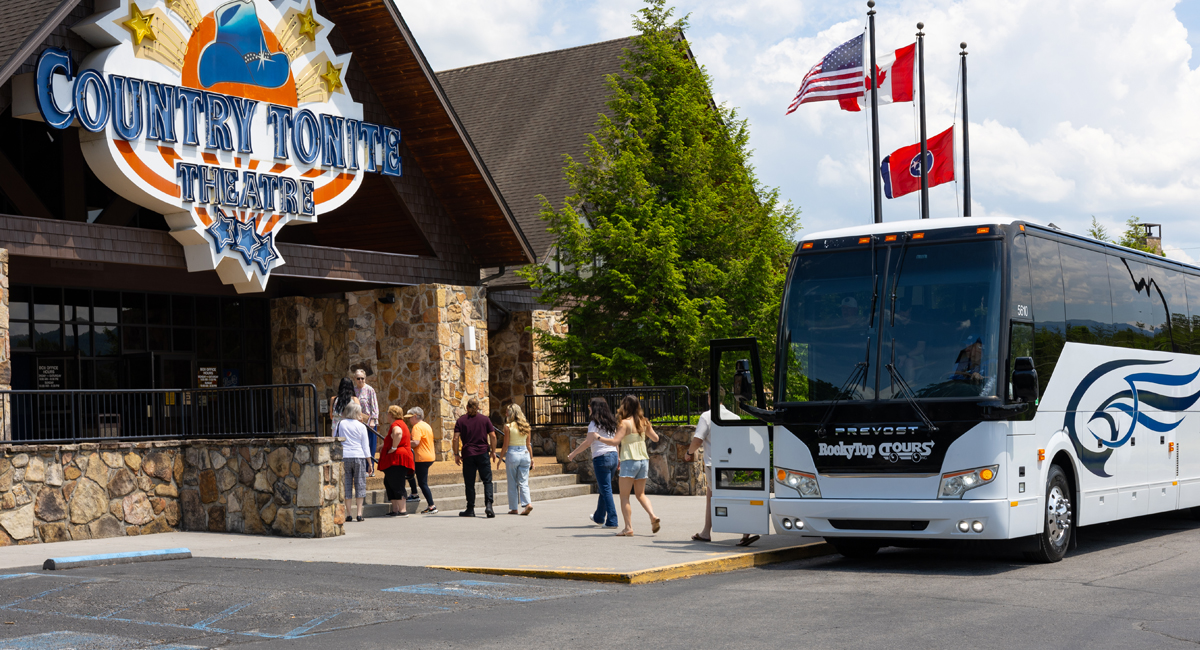 guided bus tours in pigeon forge tn