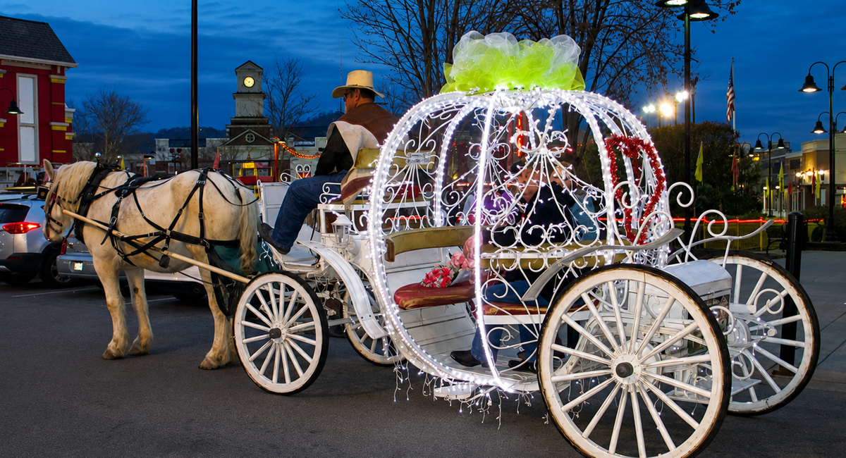 Horse-Drawn Carriage Rides in pigeon forge tn