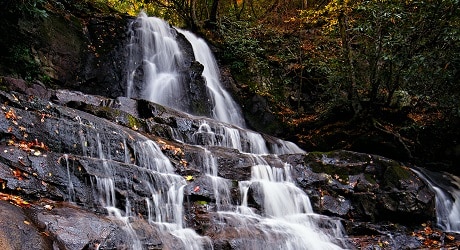 Laurel Falls in the Fall