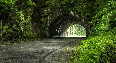 Tunnel on Newfound Gap Road in GSMNP