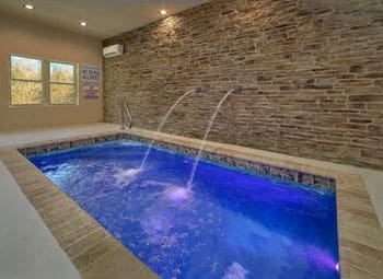 cabins with indoor pools