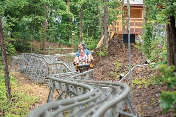 Ride an alpine coaster during spring break in Pigeon Forge