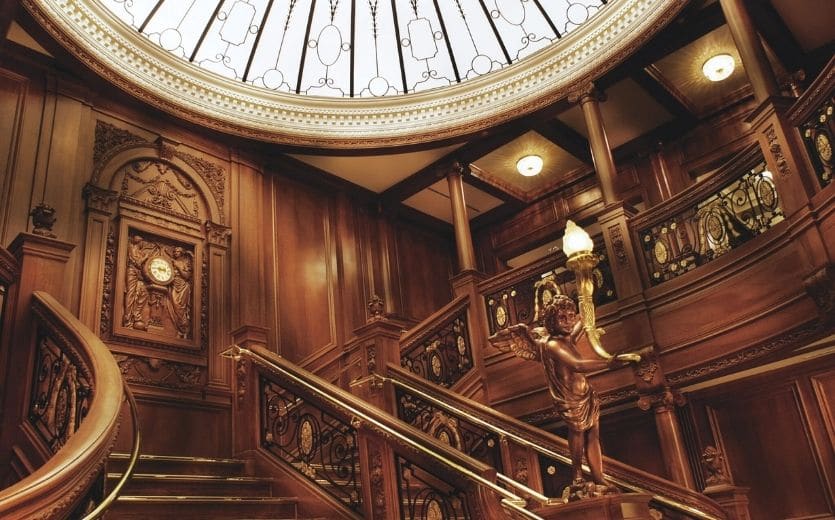 TITANIC Museum Attraction Grand Staircase