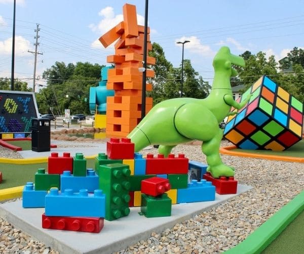 New Toy Box Mini Golf in Pigeon Forge