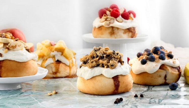 Treat yourself to delicious gourmet cinnamon rolls at Cinnaholic