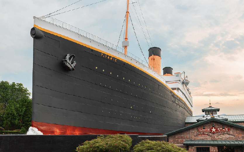TITANIC Museum Attraction in Pigeon Forge TN