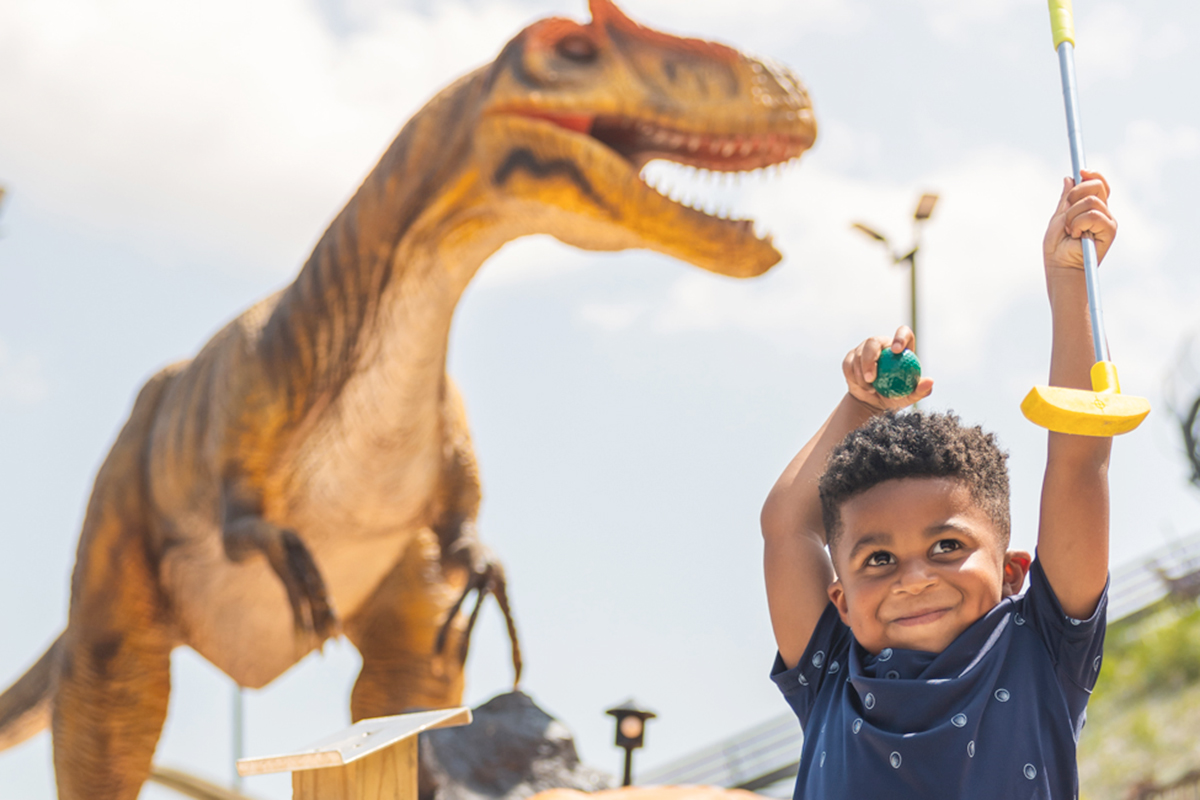 mini-golf for kids in pigeon forge