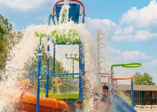 Splash and play at hotels with pools or lazy rivers