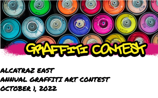 Graffiti Art Contest at Alcatraz East Crime Museum