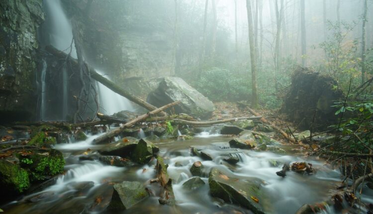 Indian Flatts Falls and Baskins Creek Falls