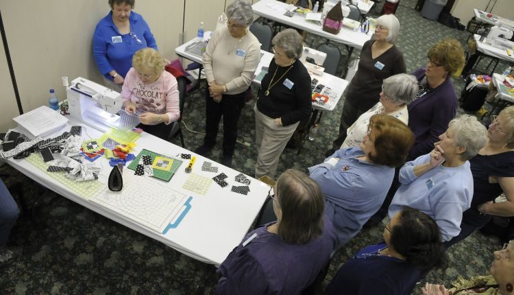 Quilting workshops at A Mountain Quiltfest