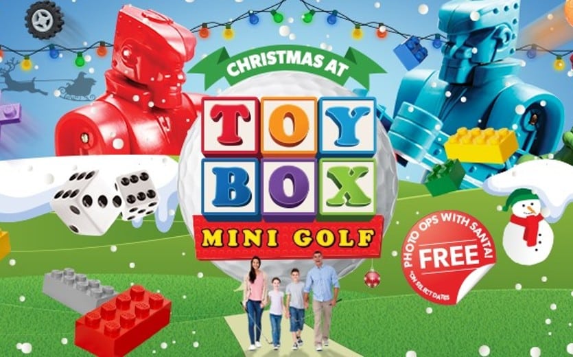 Christmas at Toy Box Mini Golf