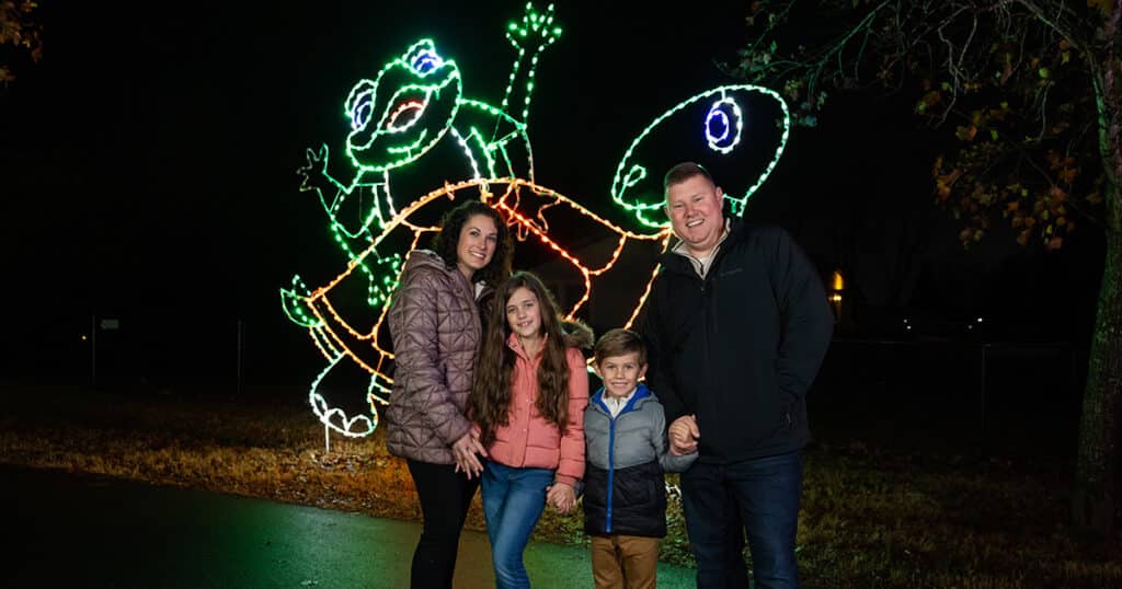 Winterfest Wonders of Light Walking Trail My Pigeon