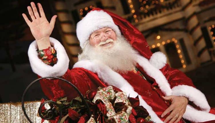 Santa at Dolly Parton’s Stampede