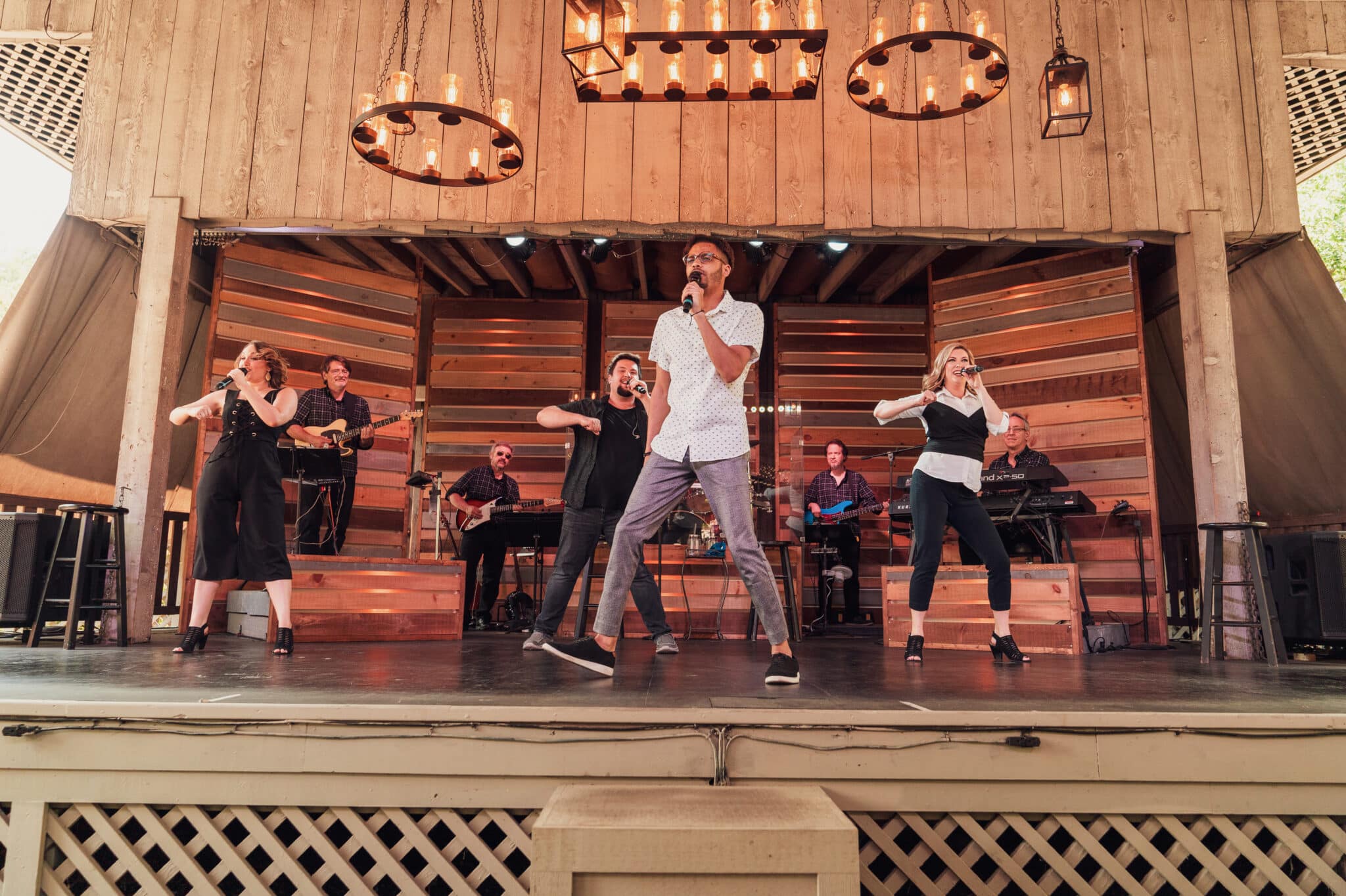 image of performace at Dollywood’s I Will Always Love You Music Festival