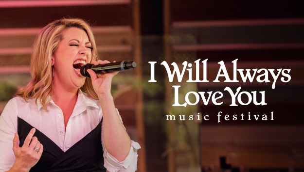 image of Dollywood’s I Will Always Love You Music Festival in Pigeon Forge invitation