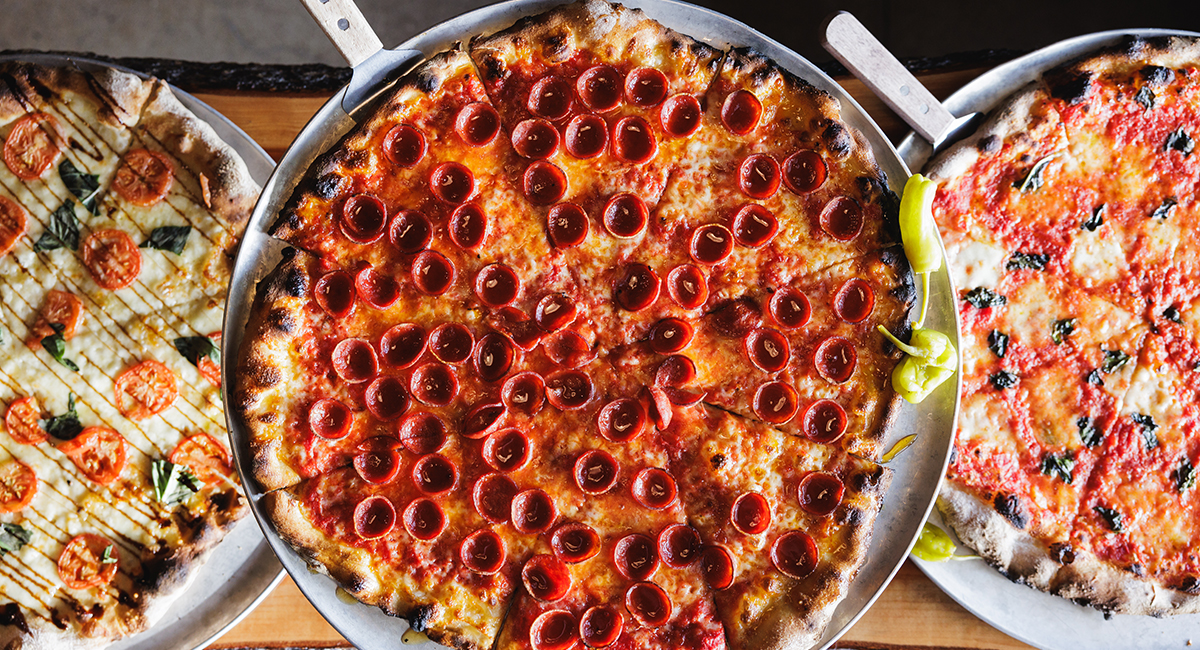 kids love the coal-fired pizza at West by God CoalFired Pizza in pigeon forge