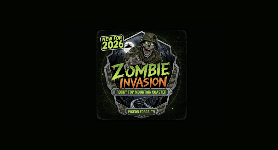 Zombie Invasion at Rocky Top Mountain Coaster - halloween fun in pigeon forge tn