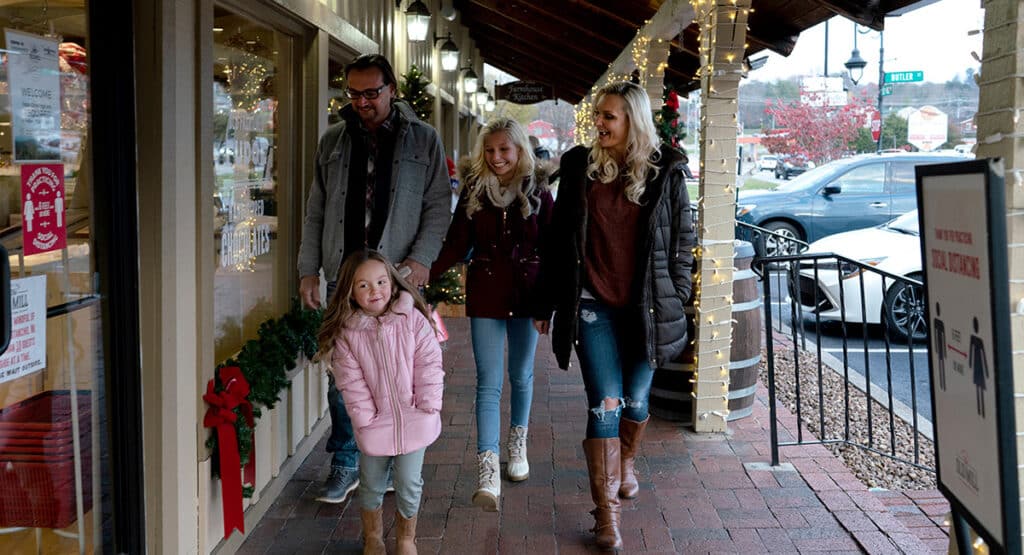 Holiday Shopping at Old Mill Square