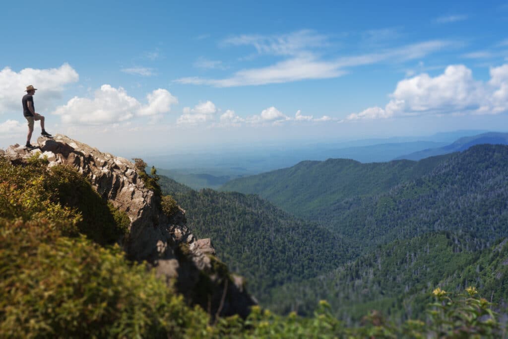 image of mountain top in Pigeon Forge