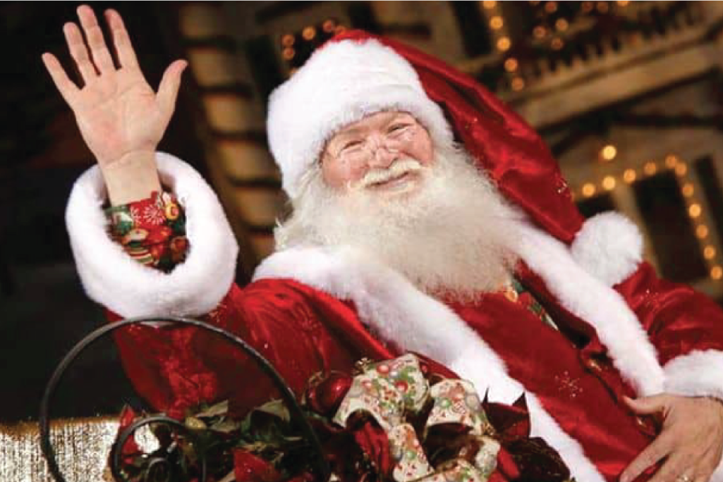 where to see santa in pigeon forge tn