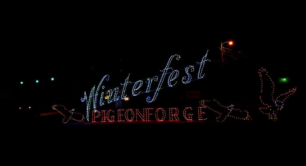 Winterfest Holiday Lights in Pigeon Forge