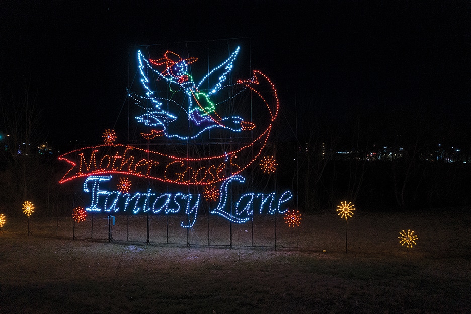 Fantasy Lane Holiday Lights in Pigeon Forge