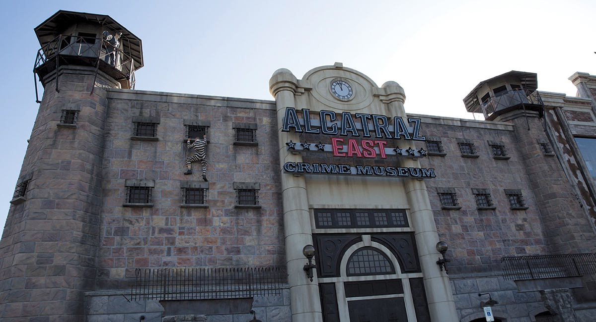 alcatraz musuem in pigeon forge