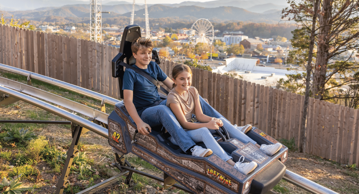 Lost Mine Mountain Coaster & Mini-Golf in pigeon forge